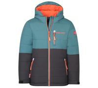 Trollkids - Kid's Hemsedal Snow Jacket XT - Veste de ski - 98 - stormy blue / black / flame orange