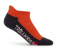 Trollkids - Kids Hiking Low Cut Socks II - Chaussettes multifonctions - EU 23-26 - bright orange