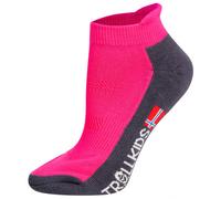 Trollkids - Kids Hiking Low Cut Socks II - Chaussettes multifonctions - EU 23-26 - magenta