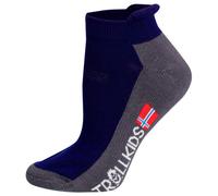 Trollkids - Kids Hiking Low Cut Socks II - Chaussettes multifonctions - EU 31-34 - navy