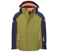 Trollkids - Kid's Holmenkollen Snow Jacket Pro - Veste de ski - 140 - spruce green / navy