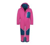 Trollkids - Kid's Isfjord Snowsuit XT - Combinaison - 104 - bright berry / madeira blue / lagoon blue