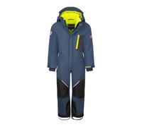 Trollkids - Kid's Isfjord Snowsuit XT - Combinaison - 104 - mystic blue / black / glow green