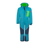 Trollkids - Kid's Isfjord Snowsuit XT - Combinaison - 116 - dark marine / mystic blue / fresh green