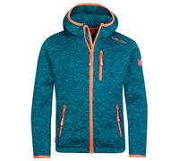 Trollkids - Kid's Jondalen Jacket XT - Veste polaire - 110 - atlantic blue / glow orange