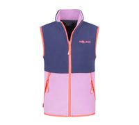 Trollkids - Kid's Kjerag Vest - Polaire sans manches - 110 - deep violet / light violet / coral pink