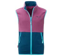 Trollkids - Kid's Kjerag Vest - Polaire sans manches - 152 - bright berry / madeira blue / lagoon blue