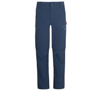 Trollkids - Kid's Kjerag Zip Off Pants - Pantalon de trekking - 122 - mystic blue / steel blue