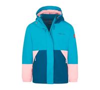 Trollkids - Kid's Kjerak 3in1 Jacket - Veste 3-en-1 - 128 - harbor blue / madeira blue / peony rose