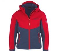 Trollkids - Kid's Kristiansand Jacket - Veste softshell - 122 - bright red / mystic blue