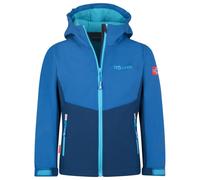 Trollkids - Kid's Kristiansand Jacket - Veste softshell - 140 - alpine blue / dark indigo / pool blue