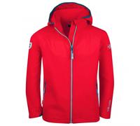 Trollkids - Kid's Kvalvika Jacket - Veste softshell - 176 - spicy red / dolphin blue