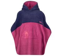 Trollkids - Kid's Kvalvika Surf Poncho - Poncho surf - 98 - mallow pink / violet blue