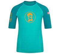 Trollkids - Kid's Kvalvika T - T-shirt technique - 92 - sea green / lagoon green