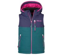 Trollkids - Kid's Narvik Vest XT - Gilet synthétique - 104 - midnight petrol / deep violet / dark pink