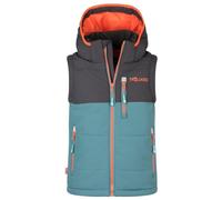 Trollkids - Kid's Narvik Vest XT - Gilet synthétique - 98 - stormy blue / black / flame orange