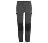Trollkids - Nordfjord Zip-off Pants - Pantalon randonnée enfant Anthracite - Taille de l'enfant 134 cm