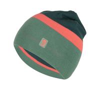 Trollkids - Kid's Nordland Cap - Bonnet - 52-56 cm - 6-12 Years - dusty teal / midnight petrol / coral pink