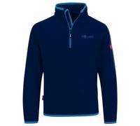 Trollkids - Kid's Nordland Half Zip - Pull polaire - 110 - navy / light blue