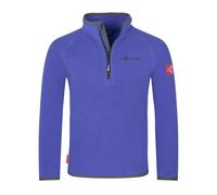 Trollkids - Kid's Nordland Half Zip - Pull polaire - 92 - ultramarine / black