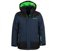 Trollkids - Kid's Norefjell Jacket - Veste de ski - 110 - navy melange / bright green