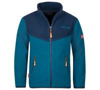 Trollkids - Kids Oppdal Jacket XT - Veste polaire - 128 - deep lagoon / night sky