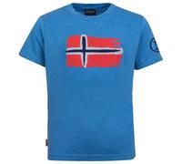 Trollkids - Kid's Oslo T - T-shirt - 164 - medium blue