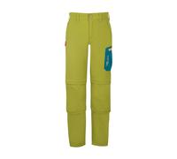 Trollkids - Kid's Preikestolen Double Zip-Off Pants - Pantalon convertible - 158 - pear green / lagoon green / sahara sunset