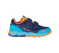 Trollkids - Kid's Preikestolen Hiker - Chaussures multisports - EU 35 - dark indigo / pool blue / sahara sunset