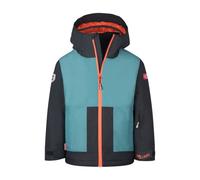 Trollkids - Kid's Rauland Jacket - Veste d'hiver - 104 - stormy blue / black / flame orange