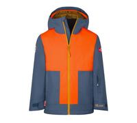 Trollkids - Kid's Rauland Jacket - Veste d'hiver - 110 - bronze / flame orange / mystic blue