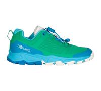 Trollkids - Kid's Sandefjord Hiker XT - Chaussures multisports - EU 34 - emerald green / dynamic blue / white