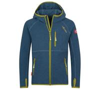 Trollkids - Kids Sandefjord Jacket - Veste polaire - 128 - madeira blue / pear green