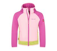 Trollkids - Kid's Seiland Jacket - Veste polaire - 98 - fresh berry / candy pink / hedge green