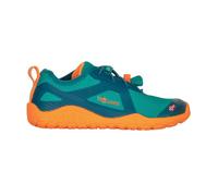 Trollkids - Kid's Skanden Barefoot Hiker - Chaussures minimalistes - EU 28 - sea green / lagoon green / sahara sunset