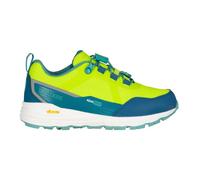 Trollkids - Kid's Skarvan Hiker Low XT - Chaussures multisports - EU 30 - cool lime / summernight blue / blue coral