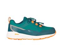 Trollkids - Kid's Skarvan Hiker Low XT - Chaussures multisports - EU 40 - sea green / lagoon green / sahara sunset