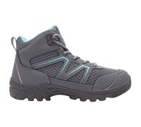 Trollkids - Kid's Skarvan Hiker Mid - Chaussures de randonnée - EU 30 - anthracite / mint