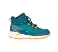 Trollkids - Kid's Skarvan Hiker Mid XT - Chaussures de randonnée - EU 33 - sea green / lagoon green / sahara sunset