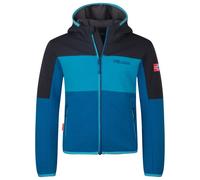 Trollkids - Kid's Sogndal Jacket XT - Veste polaire - 140 - alpine blue / pool blue / black