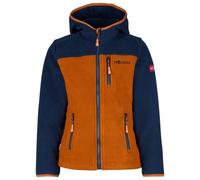 Trollkids - Kid's Stavanger Jacket - Veste polaire - 164 - night sky / cinnamon