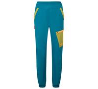 Trollkids - Kid's Steinkjer Pants - Pantalon de trekking - 110 - lagoon green / pear green / sahara sunset