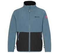 Trollkids - Kid's Storfjord Jacket - Veste polaire - 110 - steel blue / black