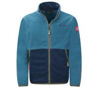Trollkids - Kid's Storfjord Jacket - Veste polaire - 176 - dark marine / mystic blue / pine green