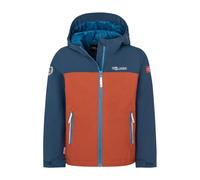 Trollkids - Kid's Telemark Jacket - Veste imperméable - 92 - red clay / mystic blue