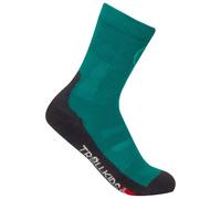 Trollkids - Kids Trekking Mid Cut Socks II - Chaussettes de randonnée - EU 27-30 - sea green
