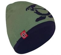 Trollkids - Kid's Troll Beanie - Bonnet - 48-52 cm - 2-5 Years - moss / mystic blue