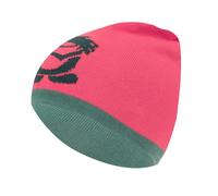 Trollkids - Kid's Troll Beanie - Bonnet - 52-56 cm - 6-12 Years - coral pink / dusty teal / midnight petrol