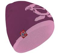 Trollkids - Kid's Troll Beanie - Bonnet - 52-56 cm - 6-12 Years - plum / mauve