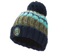 Trollkids - Kid's Troll Bobble Cap - Bonnet - 48-52 cm - 2-5 Years - mystic blue / pine green